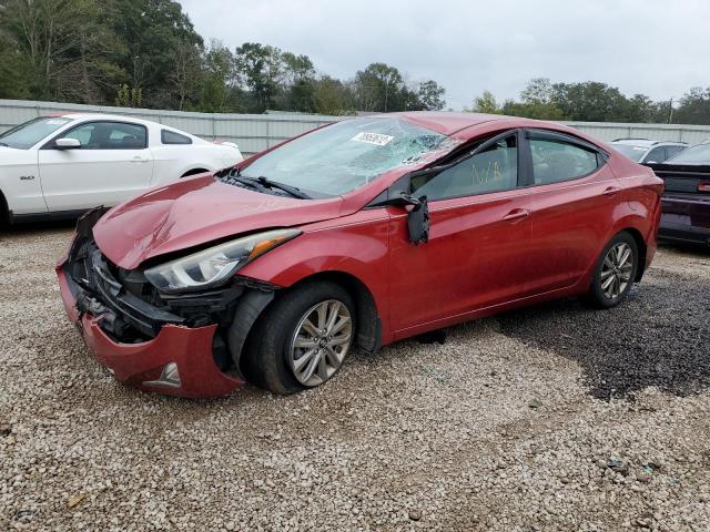 HYUNDAI ELANTRA SE 2014 with VIN KMHDH4AE2EU092722 - Photo from auction