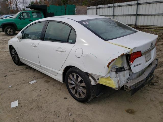 Photo 2 from auction – 2009 HONDA CIVIC EXL with VIN 2HGFA16969H329377