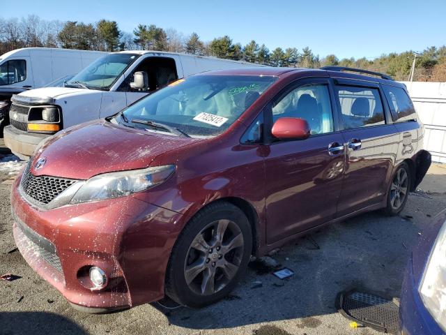 TOYOTA SIENNA SPO 2013 with VIN 5TDXK3DC0DS386064 - Photo from auction
