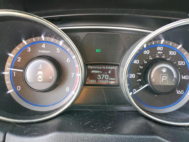 Photo 9 from auction – 2012 HYUNDAI SONATA SE with VIN 5NPEC4AC0CH332220