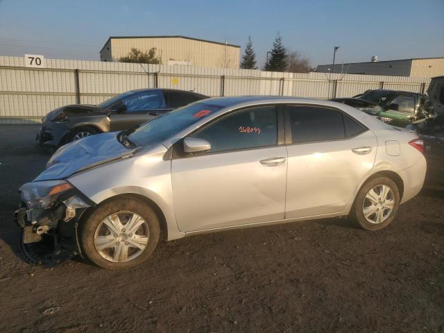 TOYOTA COROLLA L 2015 with VIN 2T1BURHE2FC412887 - Photo from auction