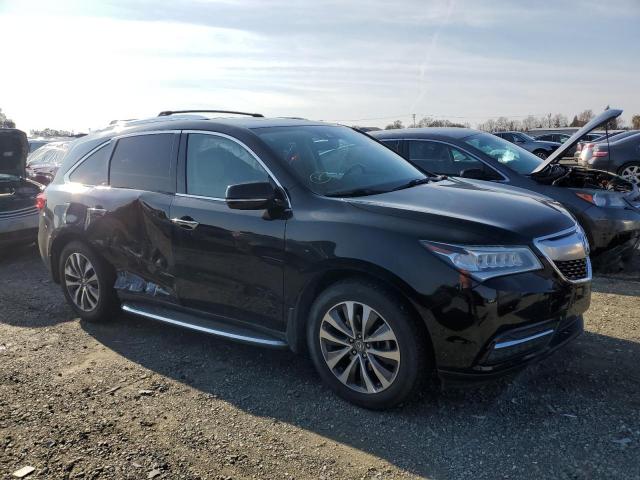 Photo 4 from auction – 2016 ACURA MDX TECHNO with VIN 5FRYD4H43GB026513