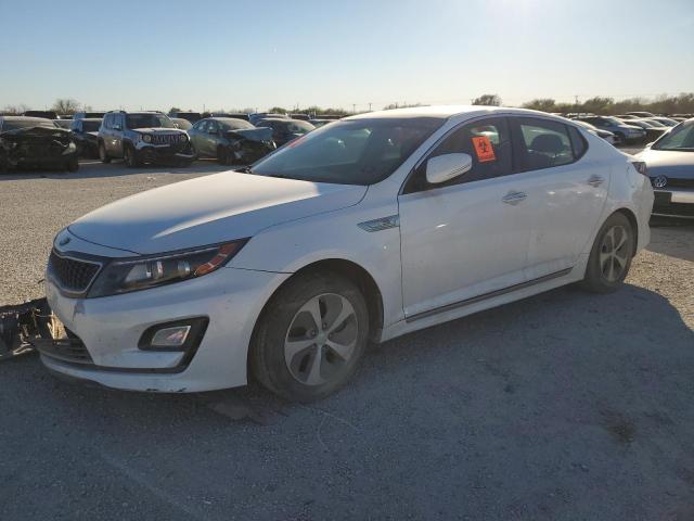 KIA OPTIMA HYB 2014 with VIN KNAGM4AD3E5072085 - Photo from auction