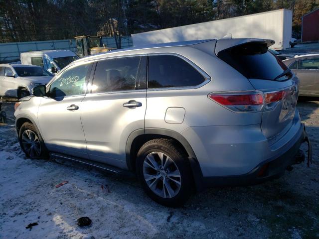 Photo 2 from auction – 2014 TOYOTA HIGHLANDER with VIN 5TDJKRFHXES052031