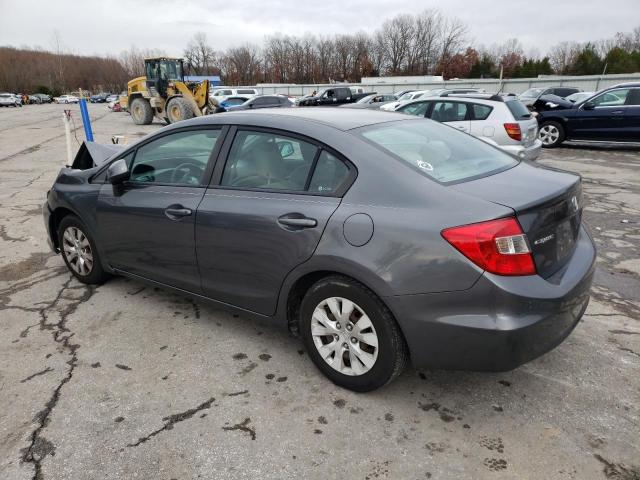 Photo 2 from auction – 2012 HONDA CIVIC LX with VIN 19XFB2F53CE076133