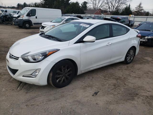 HYUNDAI ELANTRA SE 2016 with VIN 5NPDH4AEXGH774801 - Photo from auction
