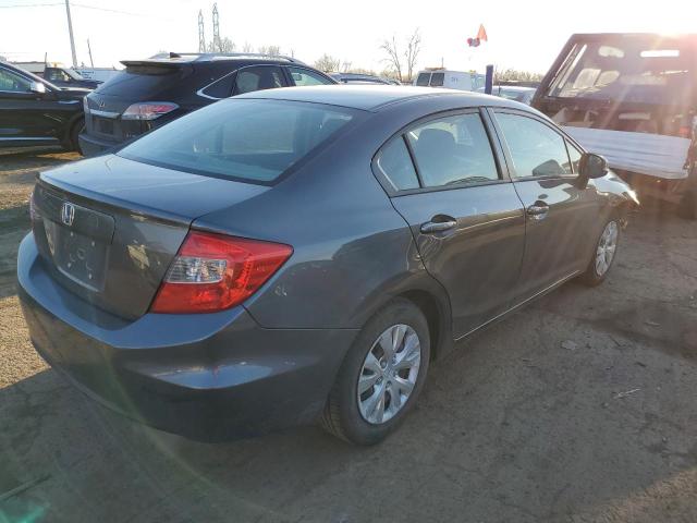 Photo 3 from auction – 2012 HONDA CIVIC LX with VIN 2HGFB2F52CH331621
