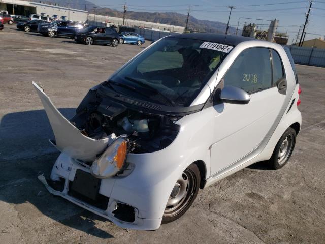 SMART FORTWO PUR 2015 with VIN WMEEJ3BA0FK811287 - Photo from auction