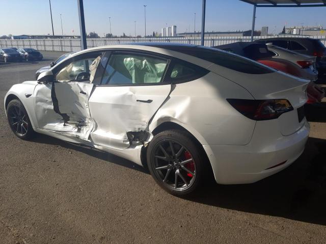 Photo 2 from auction – 2020 TESLA MODEL 3 with VIN 5YJ3E1EA3LF632910