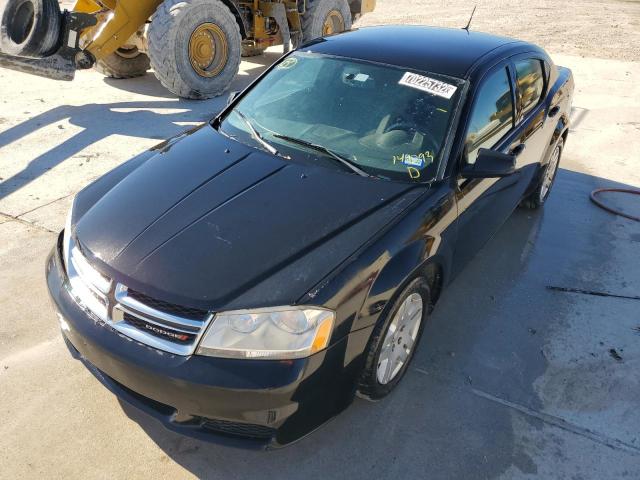 DODGE AVENGER SE 2014 with VIN 1C3CDZABXEN149293 - Photo from auction