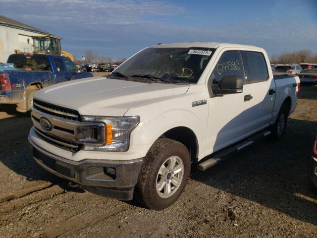 FORD F150 SUPER 2018 with VIN 1FTEW1E57JFA65344 - Photo from auction