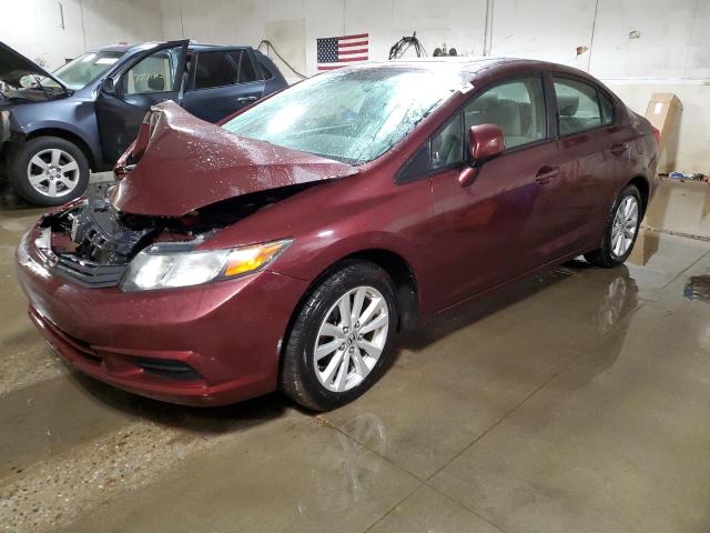 HONDA CIVIC EX 2012 with VIN 19XFB2F87CE072774 - Photo from auction