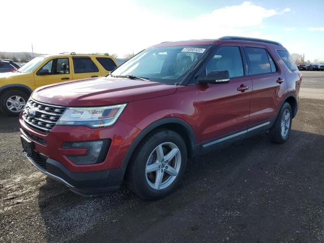 FORD EXPLORER X 2016 with VIN 1FM5K8D82GGA57456 - Photo from auction