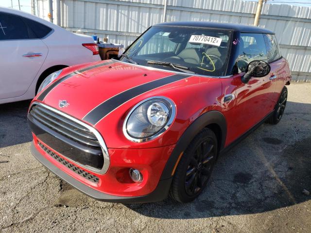 MINI COOPER 2021 with VIN WMWXR3C00M2N27593 - Photo from auction