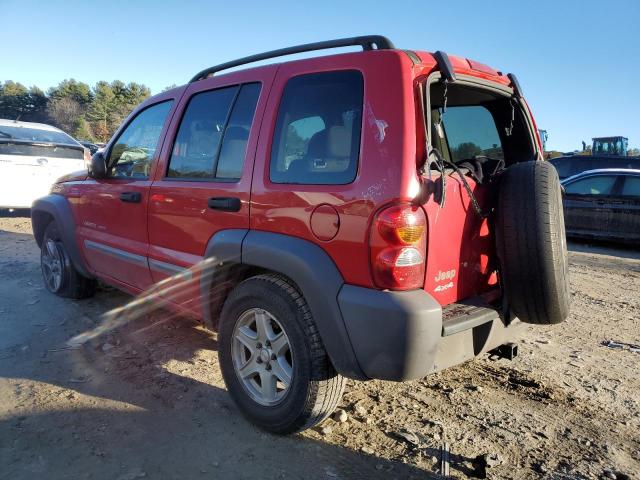 Photo 2 from auction – 2003 JEEP LIBERTY SP with VIN 1J4GL48K03W572524