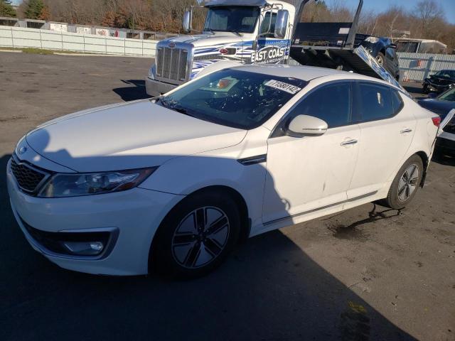 KIA OPTIMA HYB 2013 with VIN KNAGM4AD9D5048887 - Photo from auction