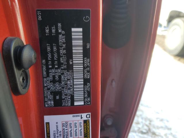 Photo 14 from auction – 2021 TOYOTA 4RUNNER SR with VIN JTEMU5JR8M5932371