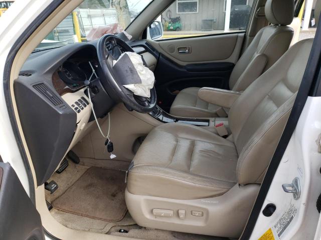 Photo 7 from auction – 2002 TOYOTA HIGHLANDER with VIN JTEHF21A920067988