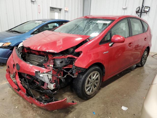 TOYOTA PRIUS V 2012 with VIN JTDZN3EU7C3031304 - Photo from auction