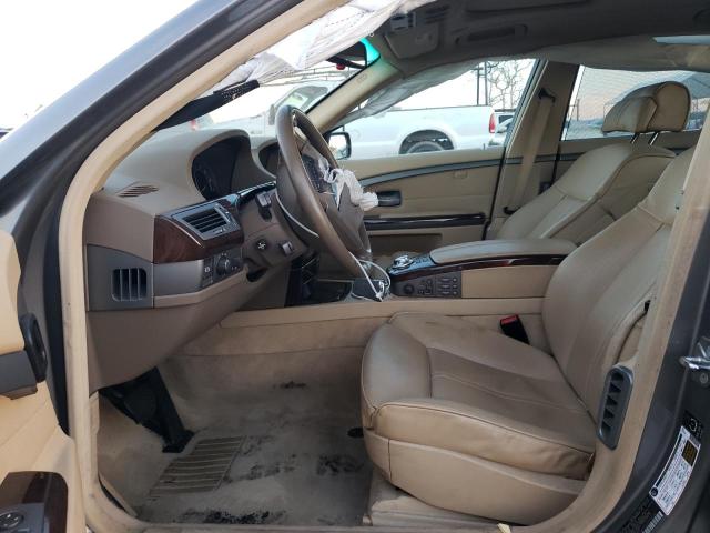Photo 7 from auction – 2005 BMW 745 LI with VIN WBAGN63575DS57633