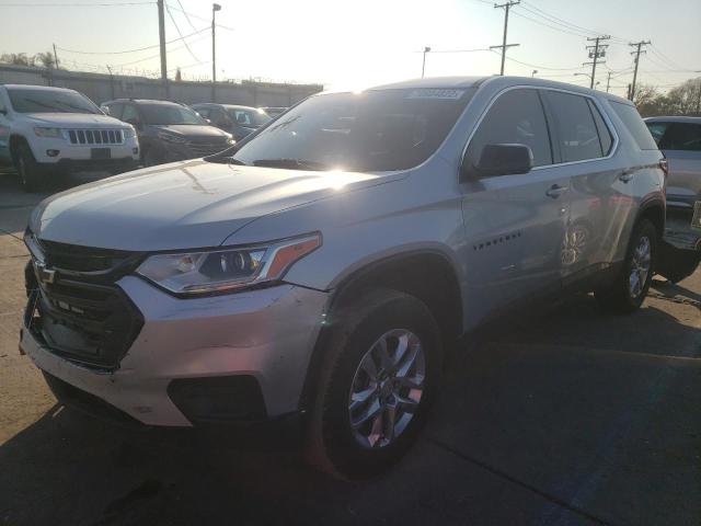 CHEVROLET TRAVERSE L 2021 with VIN 1GNERFKW1MJ227897 - Photo from auction