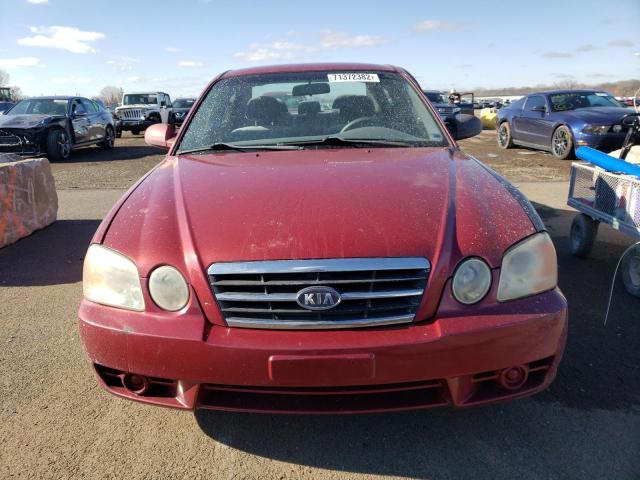 Photo 5 from auction – 2004 KIA OPTIMA LX with VIN KNAGD128645290262