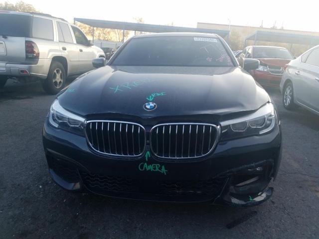 Photo 5 from auction – 2016 BMW 740 I with VIN WBA7E2C56GG714507