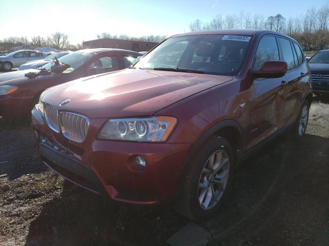 Photo 1 from auction – 2013 BMW X3 XDRIVE3 with VIN 5UXWX7C54DL982883
