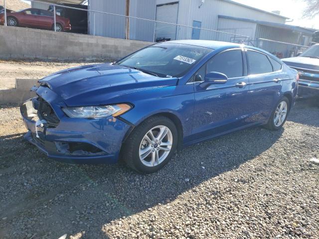 FORD FUSION SE 2018 with VIN 3FA6P0H76JR132923 - Photo from auction