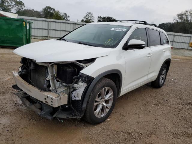 TOYOTA HIGHLANDER 2015 with VIN 5TDZKRFH2FS109441 - Photo from auction