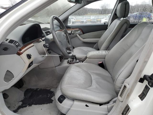 Photo 7 from auction – 2001 MERCEDES-BENZ S-CLASS with VIN WDBNG75J51A174152