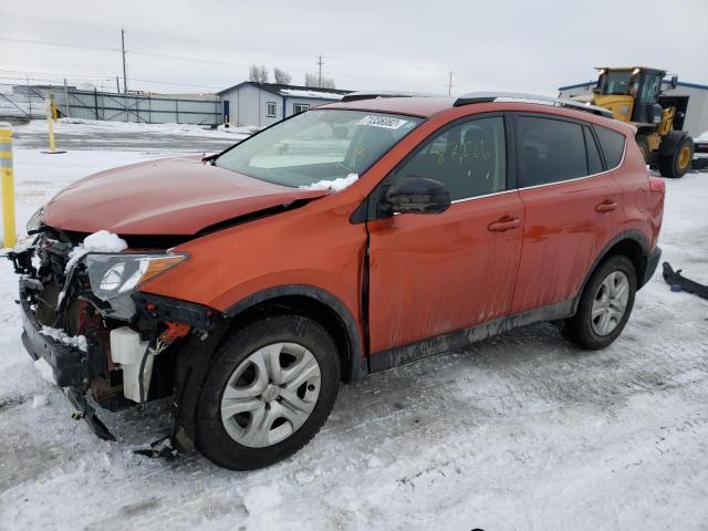 TOYOTA RAV4 LE 2015 with VIN JTMBFREV6FD119723 - Photo from auction
