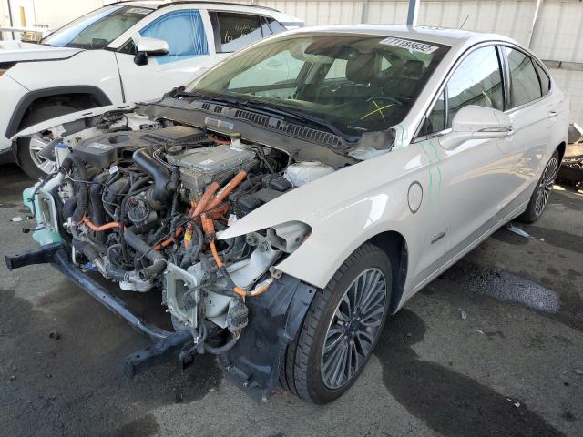 FORD FUSION TIT 2017 with VIN 3FA6P0SU3HR305984 - Photo from auction