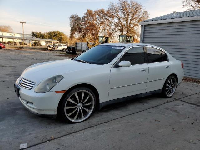INFINITI G35 2003 with VIN JNKCV51E13M334605 - Photo from auction