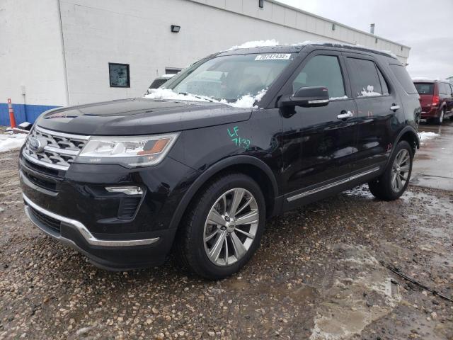 FORD EXPLORER L 2018 with VIN 1FM5K8F85JGB32817 - Photo from auction