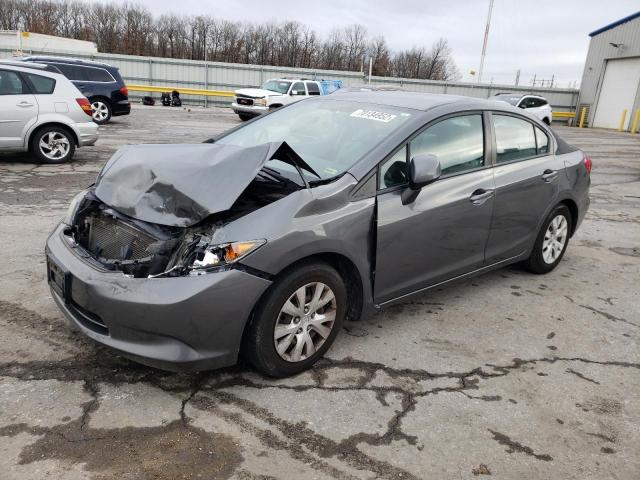 HONDA CIVIC LX 2012 with VIN 19XFB2F53CE076133 - Photo from auction