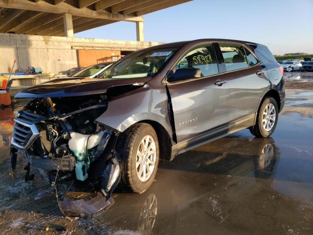 CHEVROLET EQUINOX LS 2018 with VIN 3GNAXHEV0JS543384 - Photo from auction