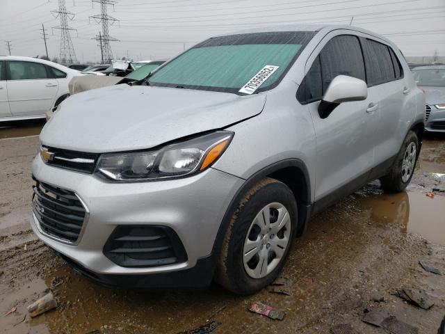 CHEVROLET TRAX LS 2017 with VIN 3GNCJKSB5HL274935 - Photo from auction