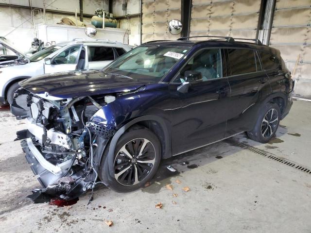 TOYOTA HIGHLANDER 2022 with VIN 5TDLZRBH9NS245961 - Photo from auction