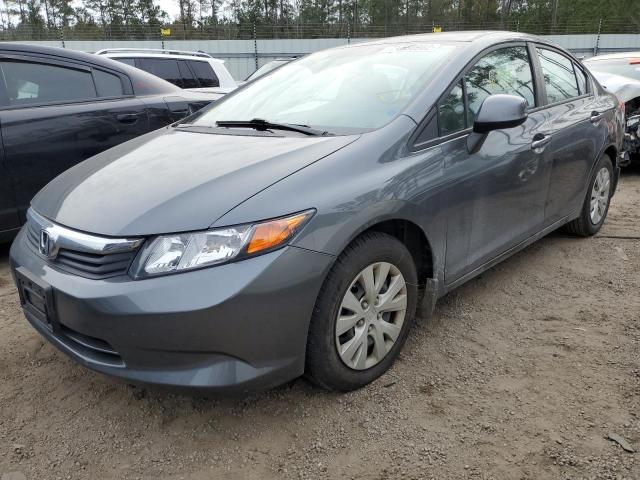 HONDA CIVIC LX 2012 with VIN 19XFB2F50CE354566 - Photo from auction