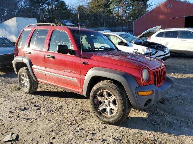 Photo 4 from auction – 2003 JEEP LIBERTY SP with VIN 1J4GL48K03W572524