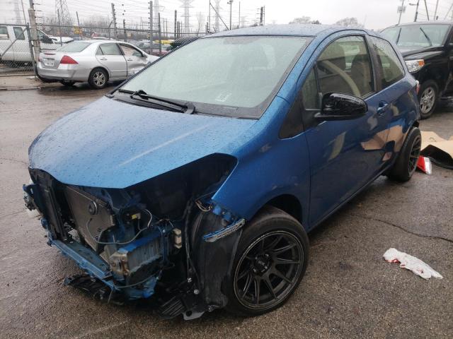 TOYOTA YARIS 2014 with VIN JTDJTUD31ED595478 - Photo from auction