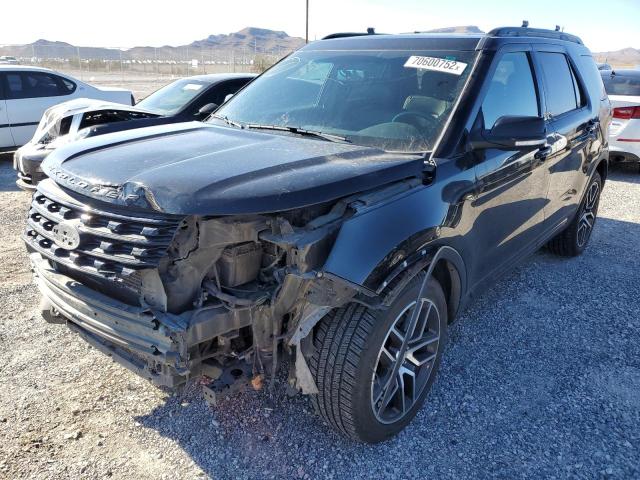 FORD EXPLORER S 2016 with VIN 1FM5K8GT3GGC34001 - Photo from auction
