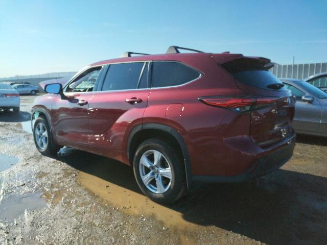Photo 2 from auction – 2021 TOYOTA HIGHLANDER with VIN 5TDBZRBHXMS529142