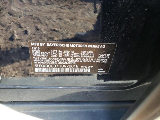 Photo 14 from auction – 2017 BMW X5 XDRIVE3 with VIN 5UXKR0C37H0V72018