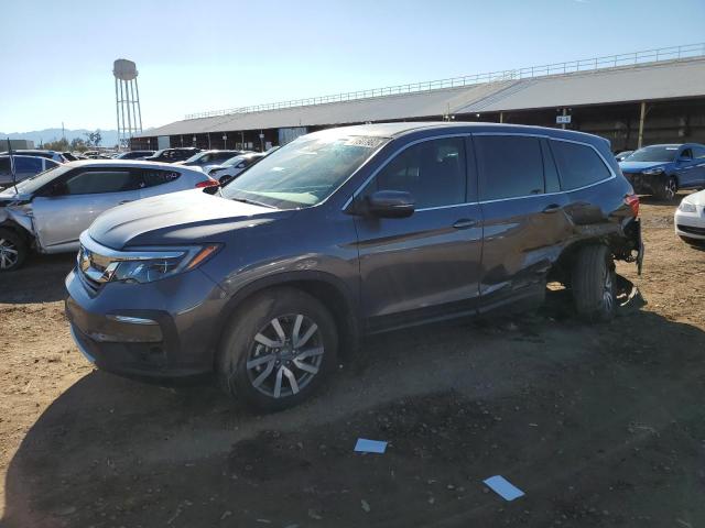 HONDA PILOT EXL 2021 with VIN 5FNYF5H54MB047540 - Photo from auction