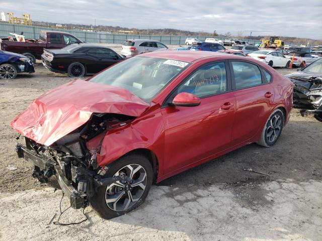 KIA FORTE FE 2020 with VIN 3KPF24AD2LE148482 - Photo from auction