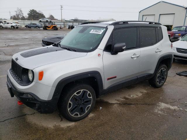 JEEP RENAGADE 2017 with VIN ZACCJBCBXHPE99379 - Photo from auction