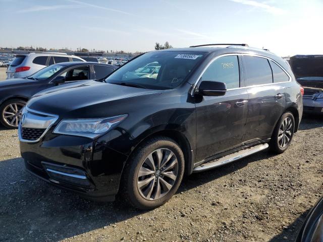 ACURA MDX TECHNO 2016 with VIN 5FRYD4H43GB026513 - Photo from auction