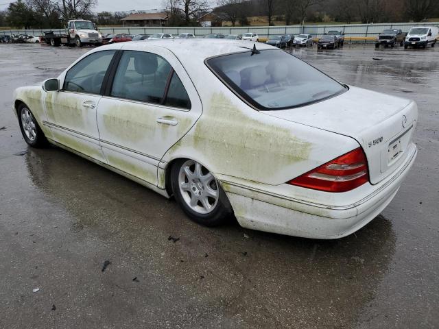Photo 2 from auction – 2001 MERCEDES-BENZ S-CLASS with VIN WDBNG75J51A174152